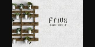 Frida Font Poster 1