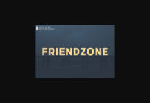 Friendzone Font Poster 1