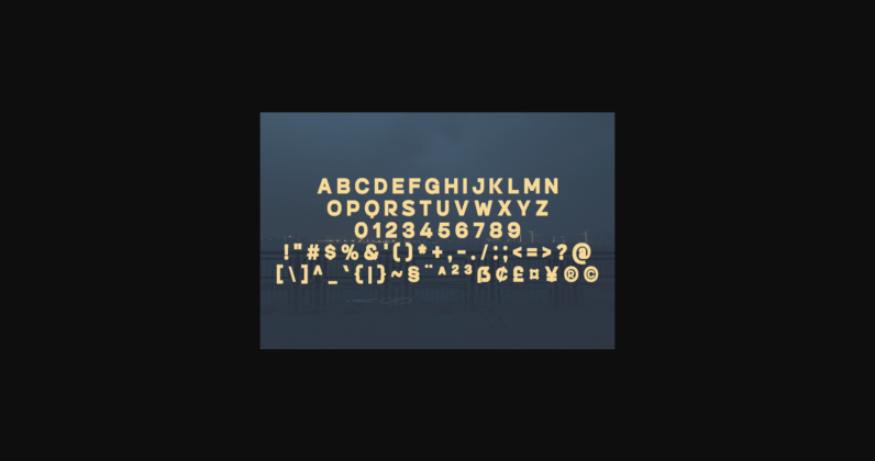 Friendzone Font Poster 4