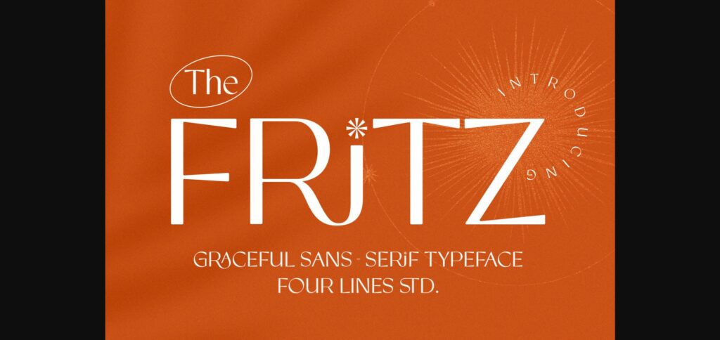 Fritz Font Poster 3