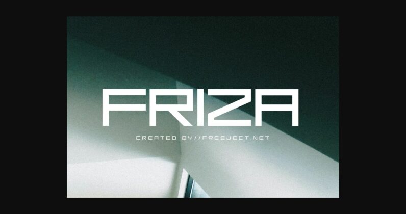 Friza Font Poster 3