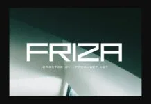 Friza Font Friza Font Poster 1
