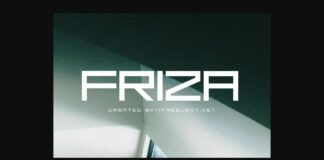 Friza Font Poster 1