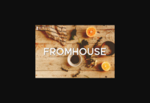Fromhouse Font Poster 1