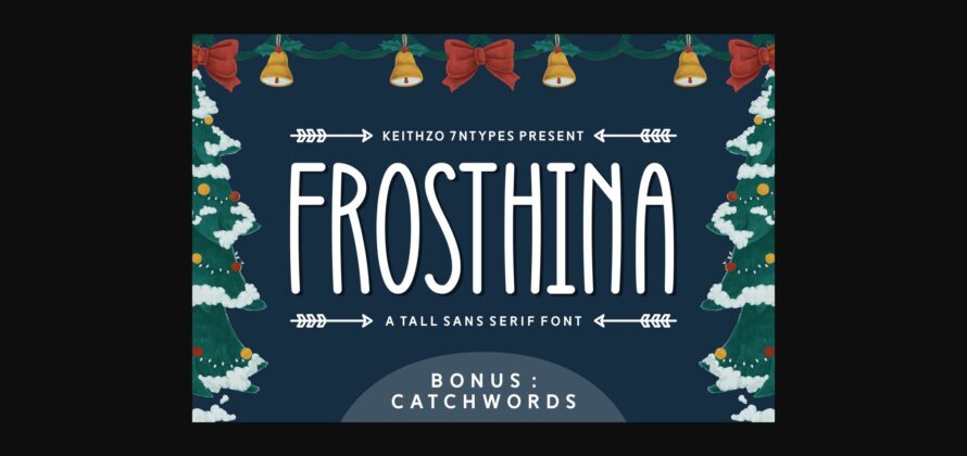 Frosthina Font Poster 3