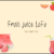 Fruit Juice Lofu Font