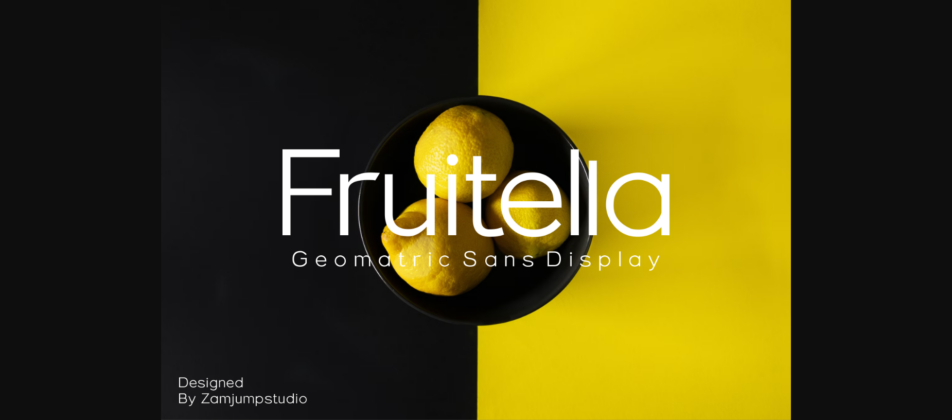 Fruitella Font Poster 3
