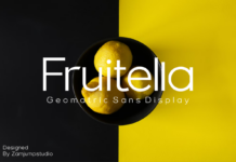 Fruitella Font Poster 1
