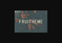 Fruitheme Font Poster 1