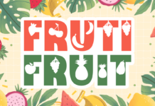Fruti Fruit Font Poster 1