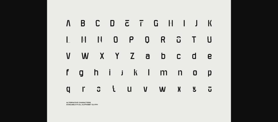 Fuigant Font Poster 8