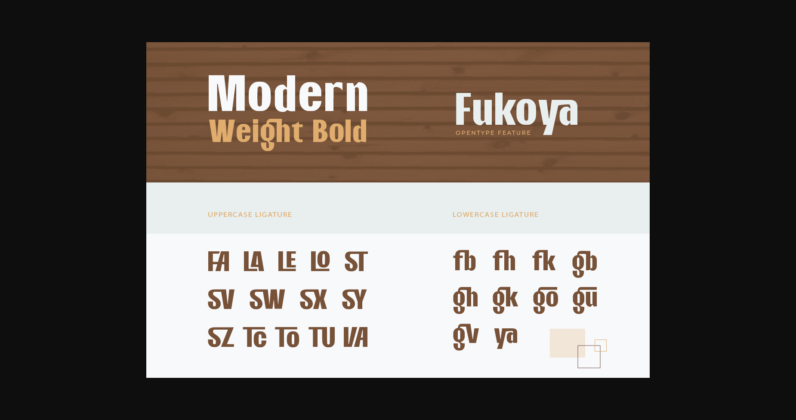 Fukoya Font Poster 8