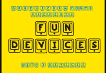 Fun Devices Font Poster 1