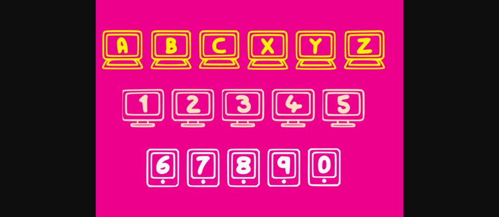 Fun Devices Font Poster 4