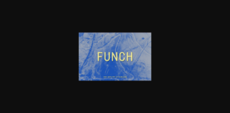 Funch Font Poster 1
