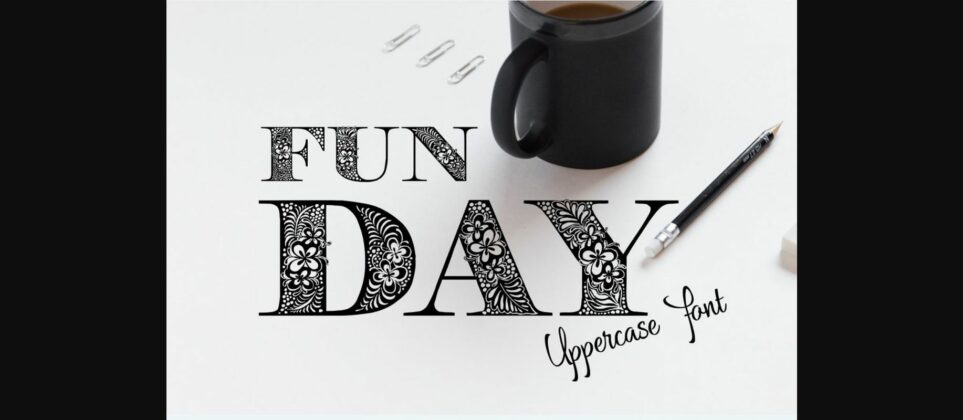 Funday Font Poster 3
