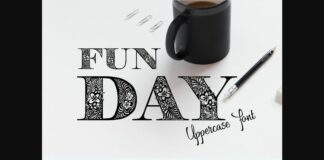 Funday Font Poster 1