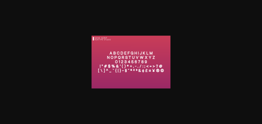 Funglowrn Font Poster 2