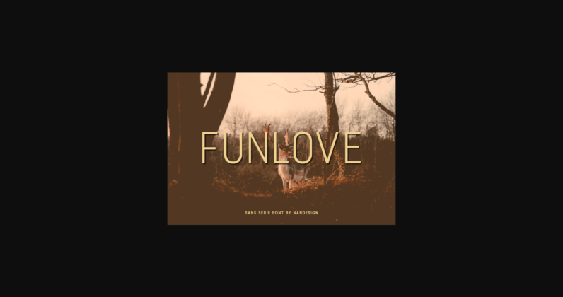 Funlove Font Poster 3