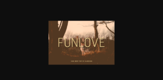 Funlove Font Poster 1