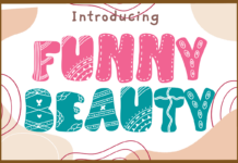 Funny Beauty Font Poster 1