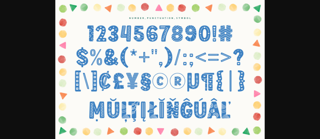 Funny Dream Font Poster 10