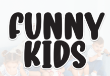 Funny Kids Font Poster 1