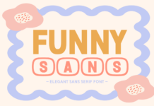 Funny Sans Font Poster 1