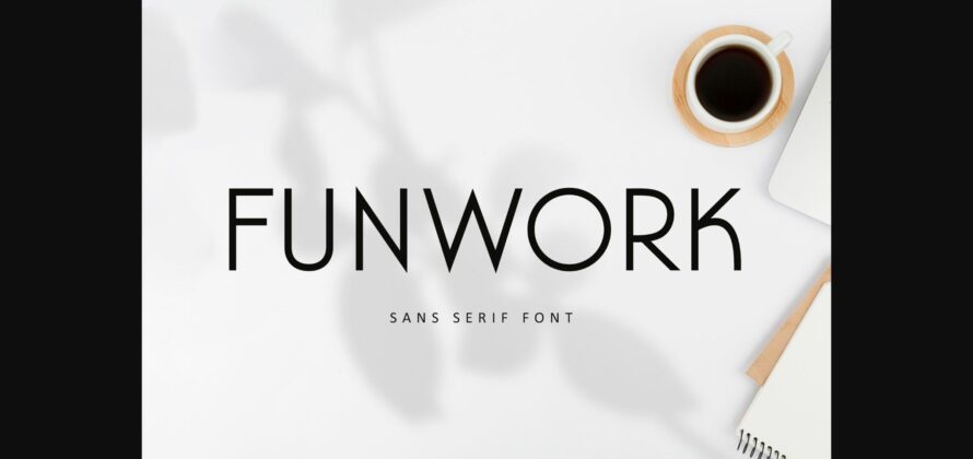 Funwork Font Poster 3