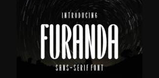 Furanda Font Poster 1