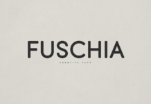 Fuschia Font Poster 1
