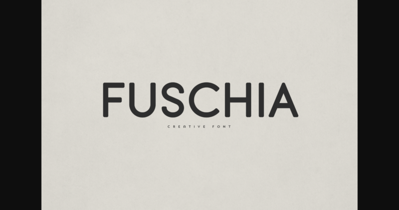 Fuschia Font Poster 1