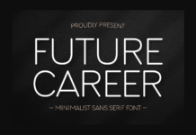 Future Career Font Poster 1