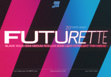 Futurette FF Font Poster 1