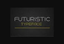 Futuristic Font Futuristic Font Poster 1