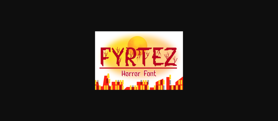 Fyrtez Font Poster 3