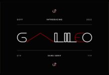 Galileo Font Poster 1