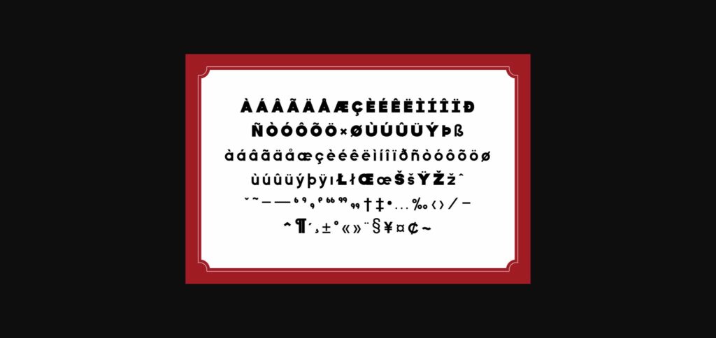 Ginger Font Poster 7