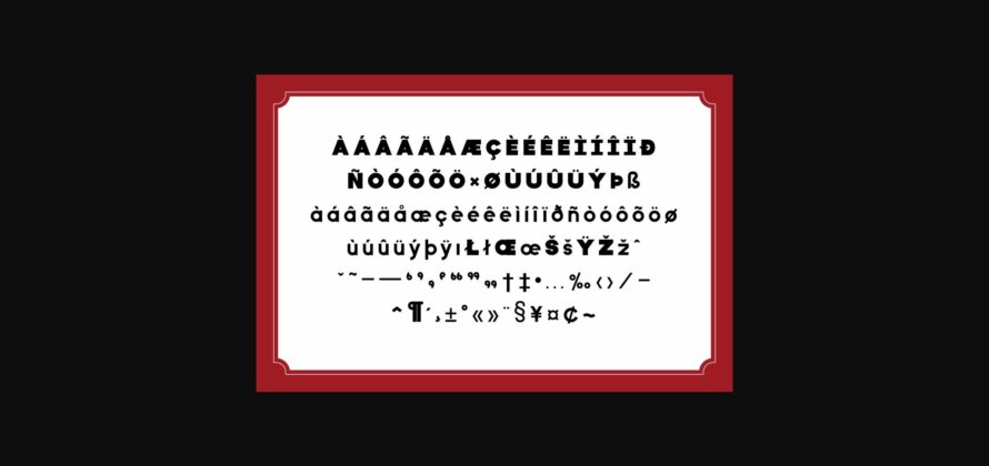 Ginger Font Poster 7