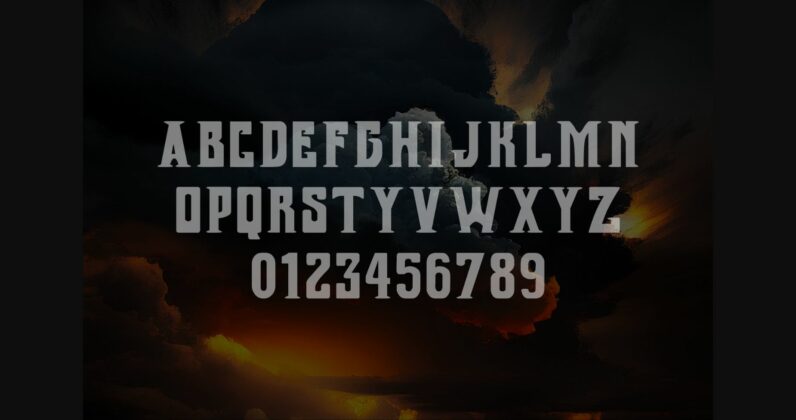 Grund Font Poster 4