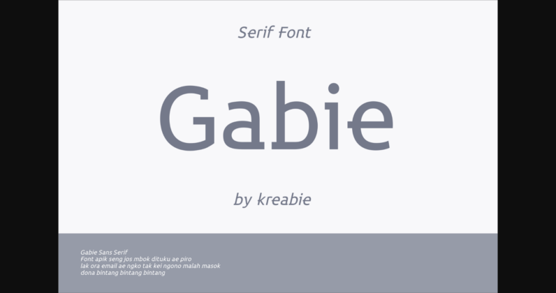 Gabie Poster 3