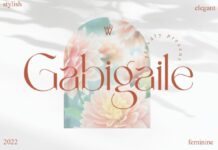 Gabigaile Font Poster 1