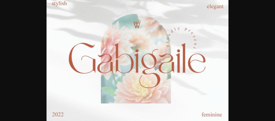 Gabigaile Font Poster 1