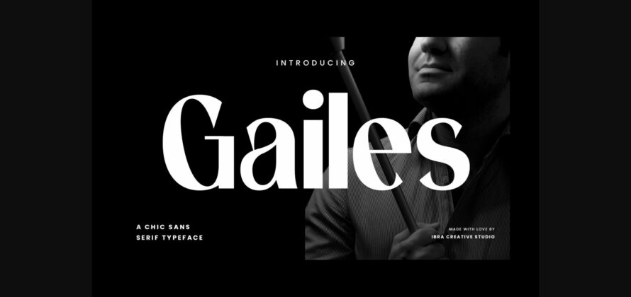 Gailes Font Poster 3