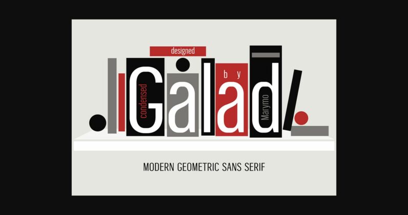 Galad Font Poster 3