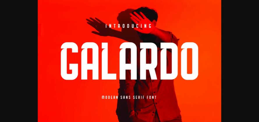 Galardo Font Poster 3