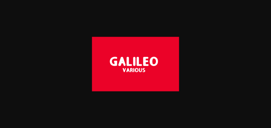 Galileo Various Font Poster 3