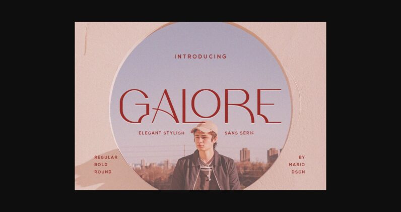 Galore Font Poster 3