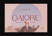 Galore Font Poster 1