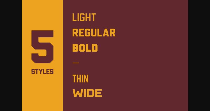 Gameday Font Poster 6